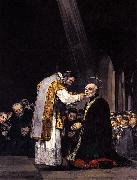 Francisco de Goya La ultima comunion de san Jose de Calasanz oil on canvas